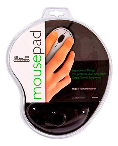 Gel Mouse Pad - Alfombrilla de ratón con apoyamuñecas - negro