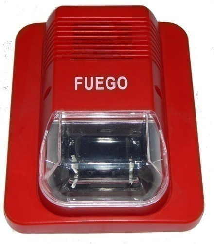 [FW-F412V] SIRENA INCENDIO 12V C/ESTROBO